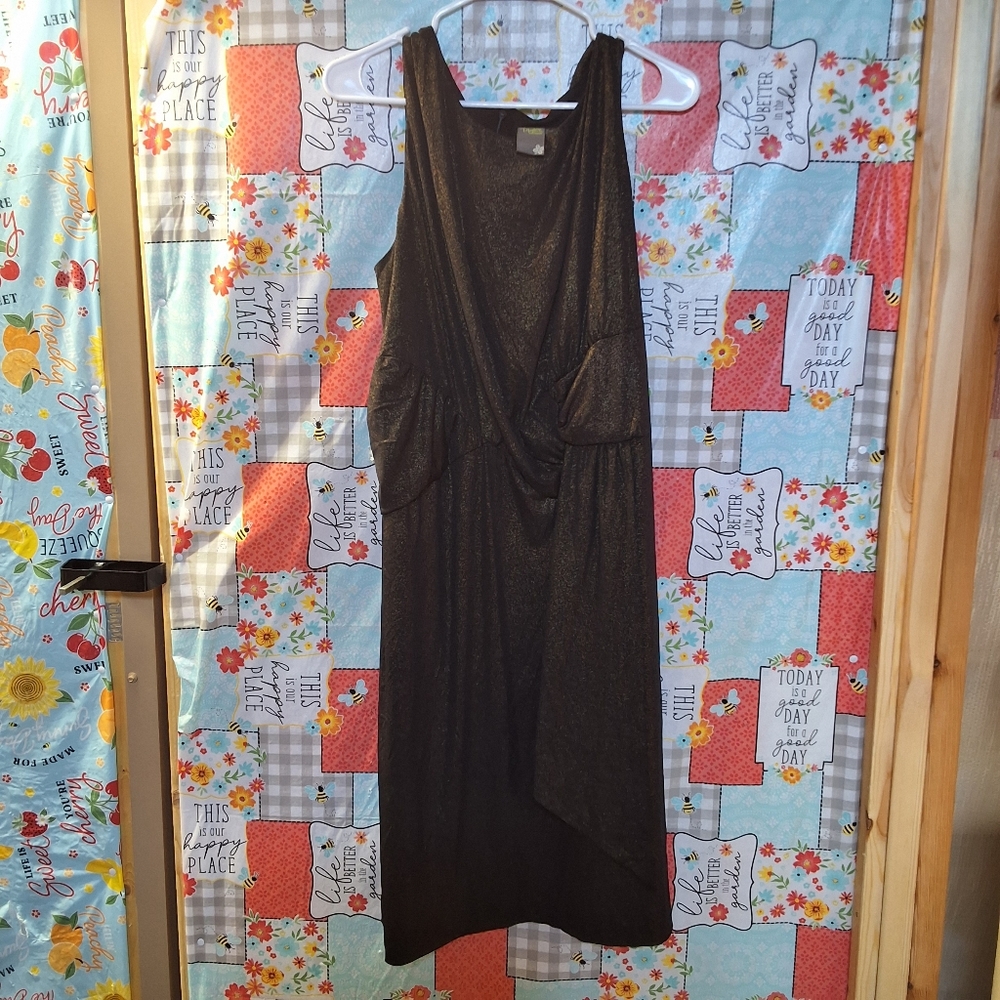 NWT TAYLOR SCOOP NECK MIDI SHEATH COCKTAIL DRESS